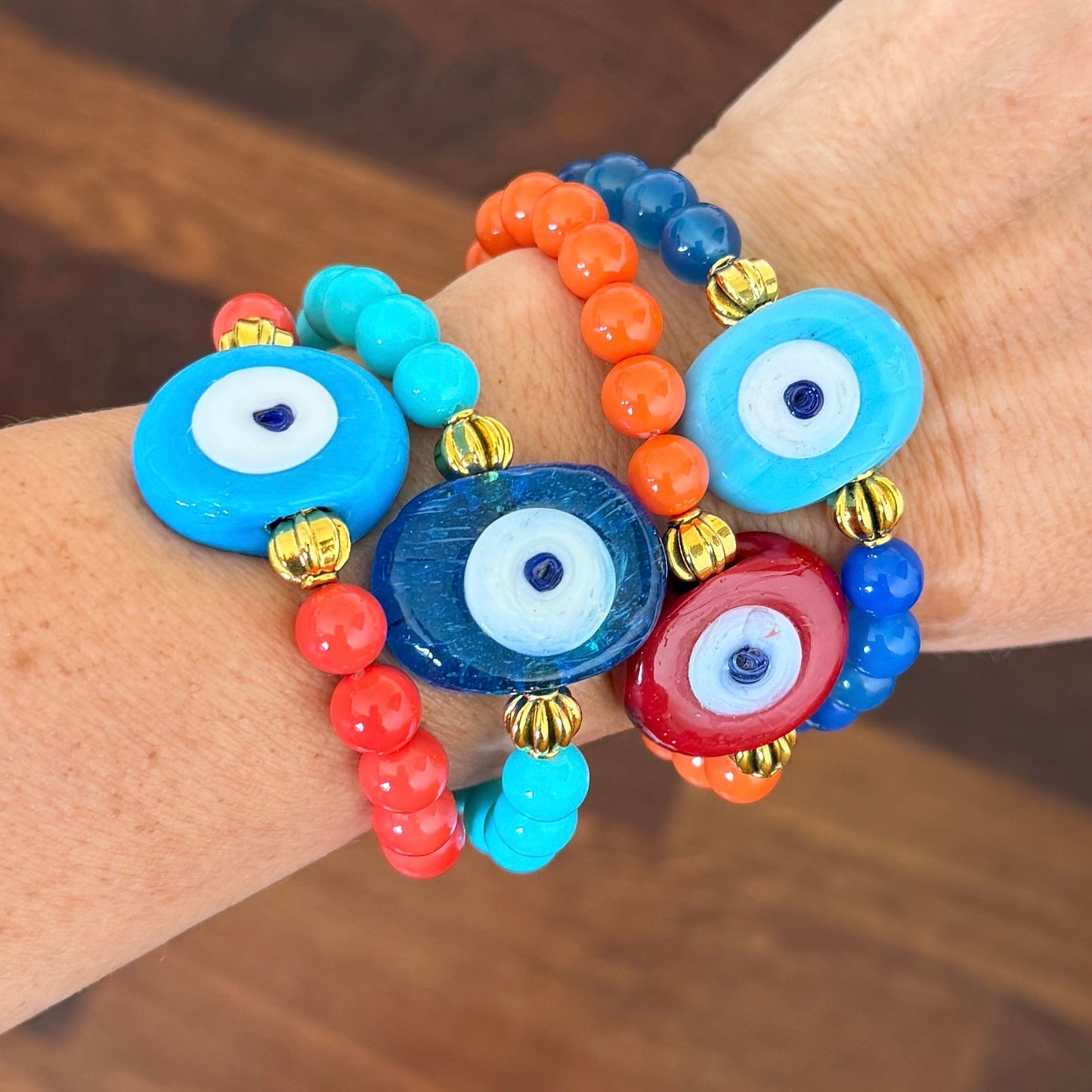 Evil eye bracelet