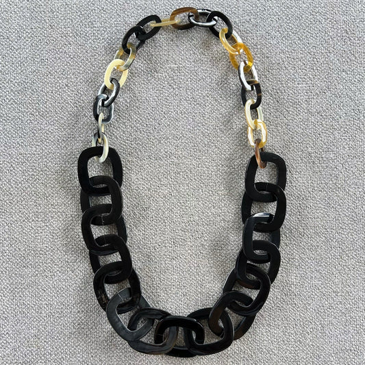 Buffalo horn necklace