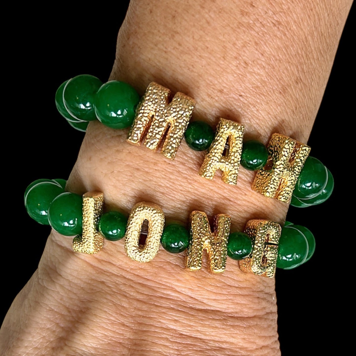 "Mahjong" bracelet set